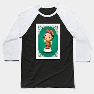 La Kahlo Baseball T-Shirt